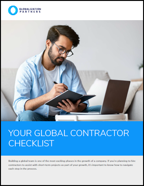 Your Global Contractor Checklist Your Global Contractor Checklist