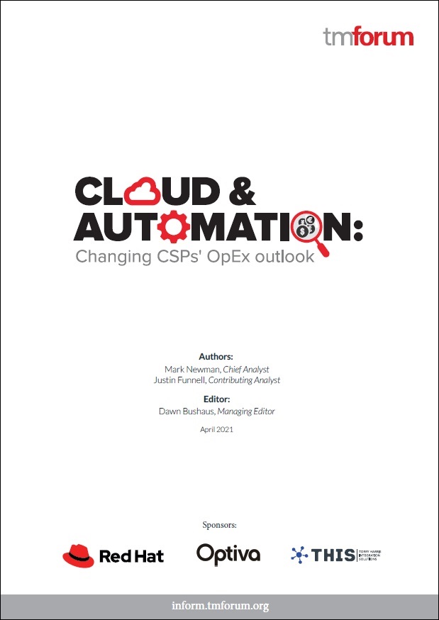 Cloud & Automation: Changing CSPs’ OpEx outlook