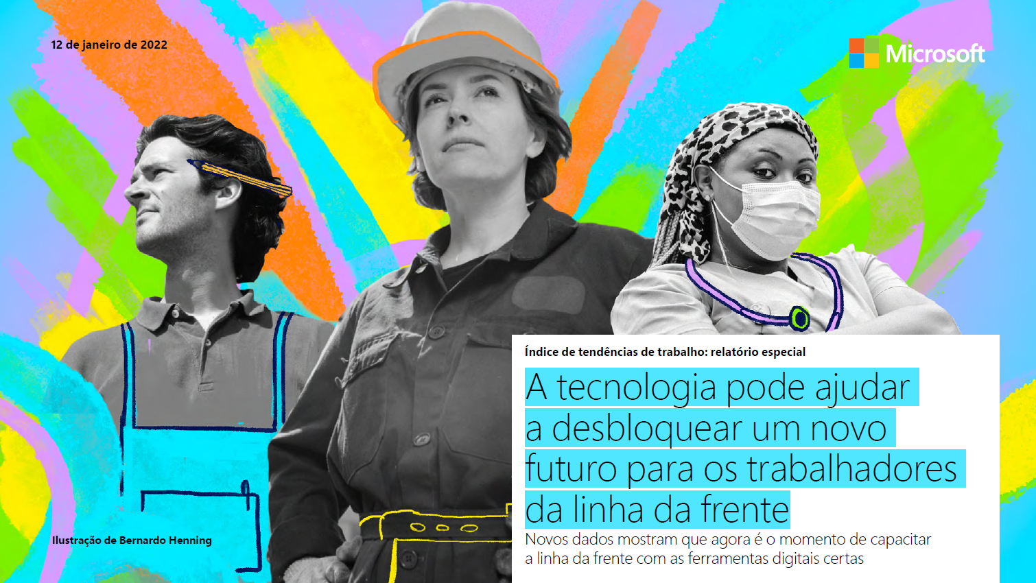 A tecnologia pode ajudar a desbloquear um novo futuro para os trabalhadores da linha da frente