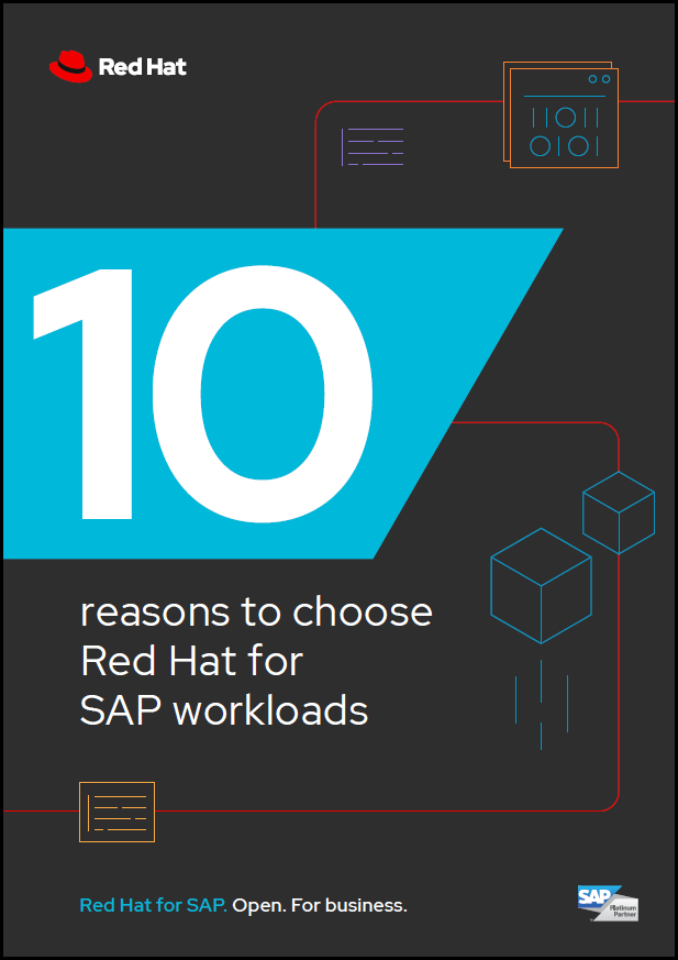 10 reasons to choose Red Hat for SAP workloads