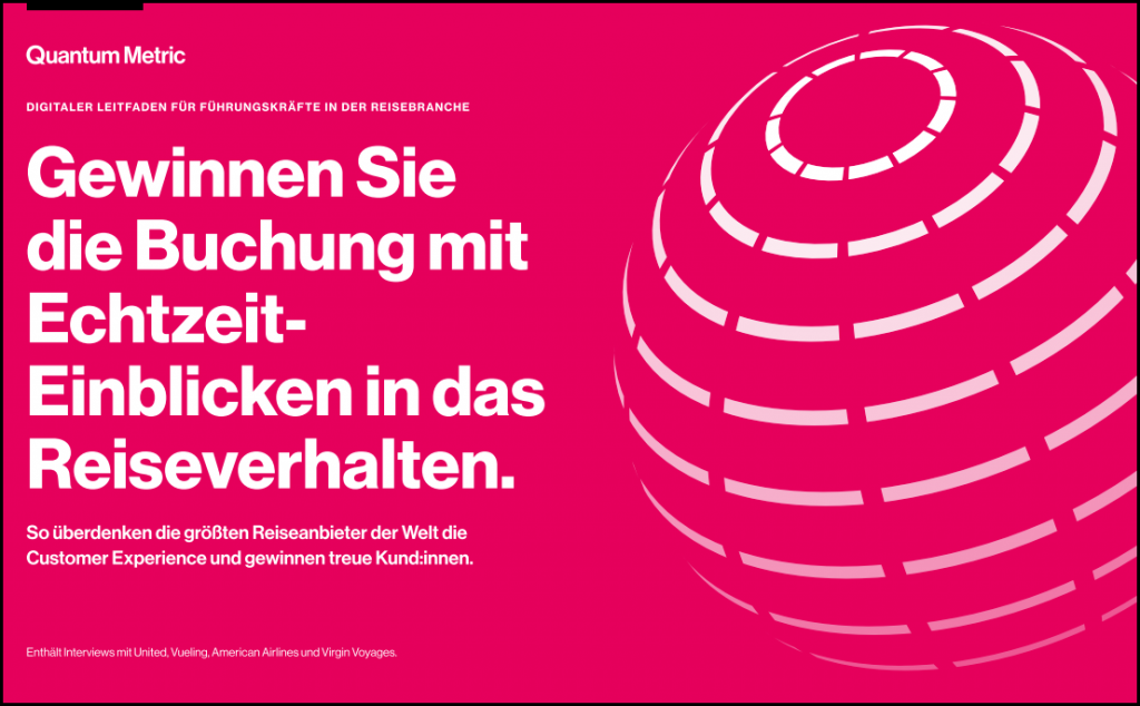 Gewinnen Sie die Buchung mit EchtzeitEinblicken in das Reiseverhalten.