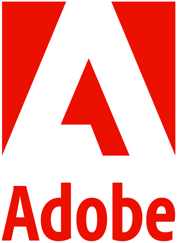 Adobe Logo red vertical