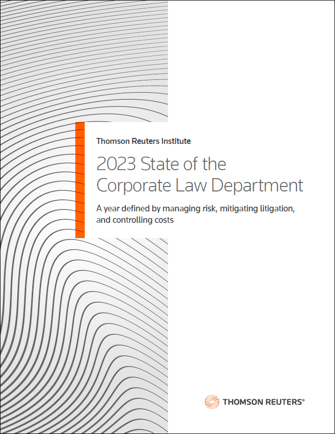 2023 State of the Corporate Law Department