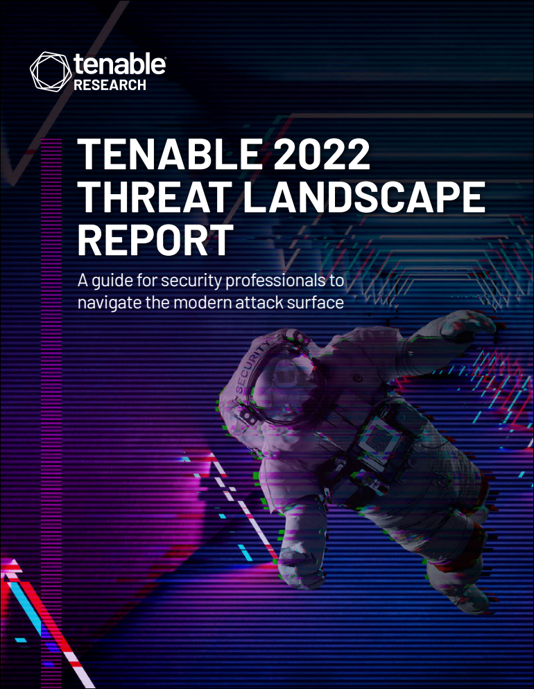 Tenable 2022 Threat Landscape Report Wisdom Interface