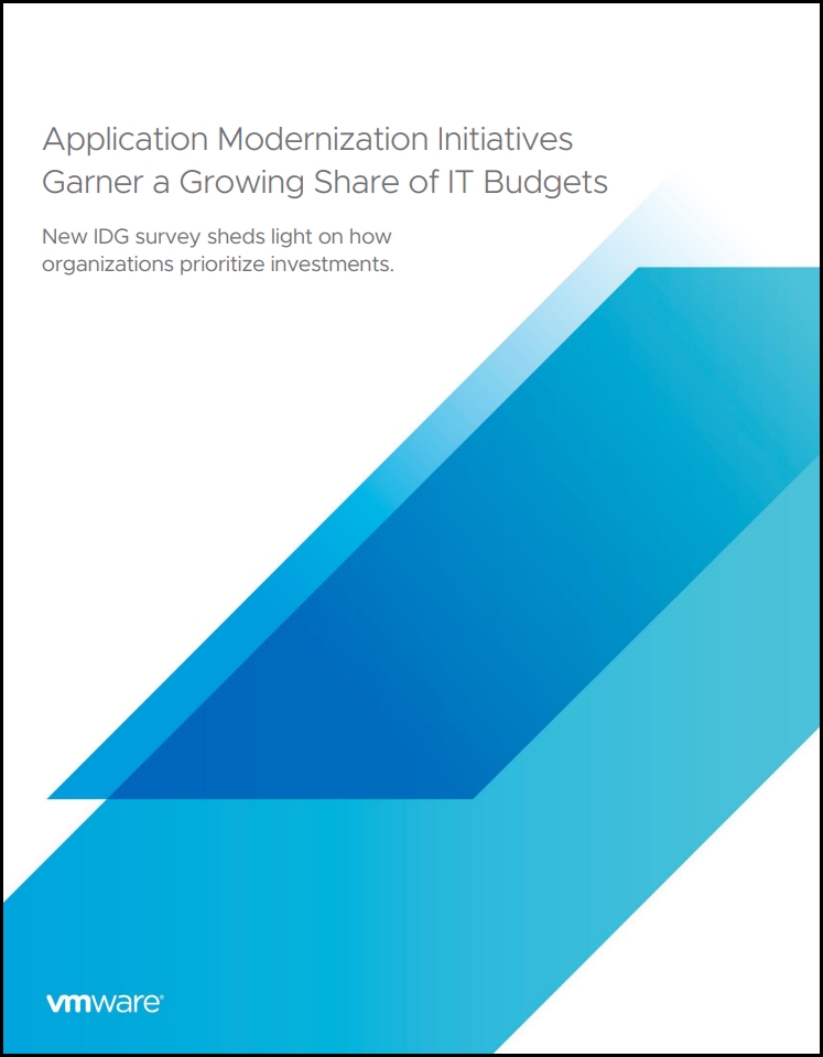 Application Modernization Initatives Garner a Growing Share of IT Budgets