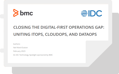 Closing the Digital-First Operations Gap: Uniting IT Ops, CloudOps, and DataOps