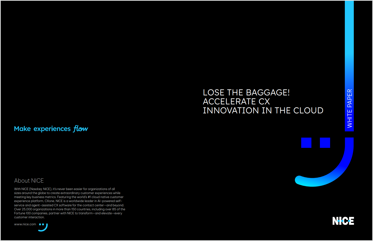 Harness the power of the cloud to transform your CX@Scale