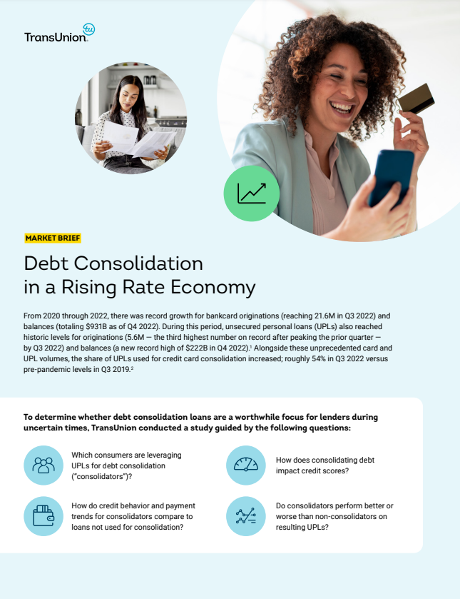 Debt Consolidation in a Rising Rate Economy