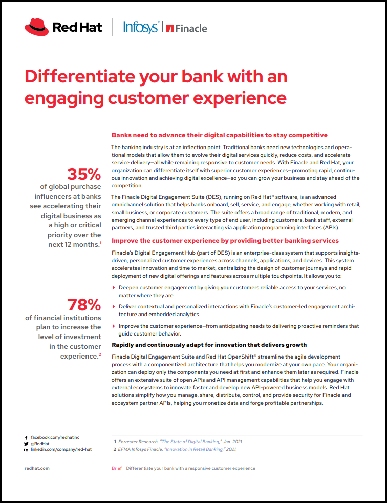 Differentiate your bank with an engaging customer experience