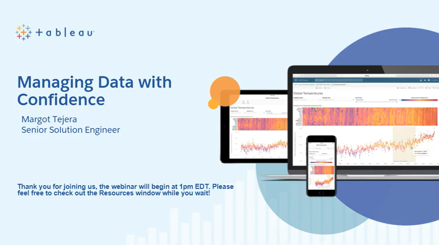 Managing Data With Confidence