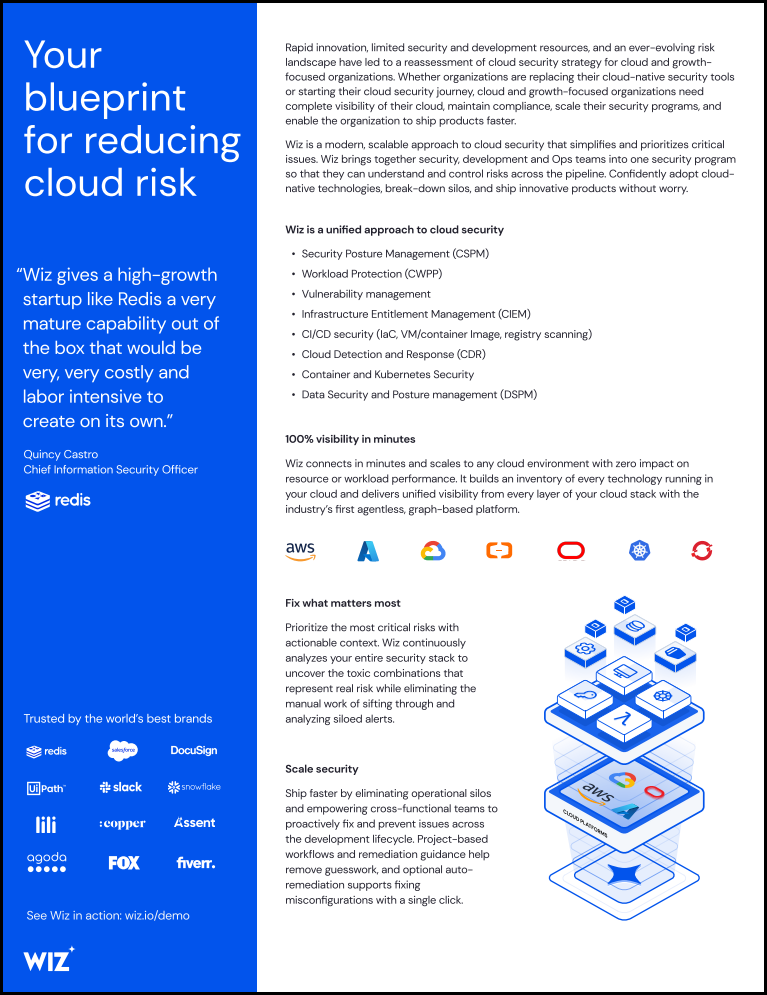 Your Blueprint for Reducing Cloud Risk