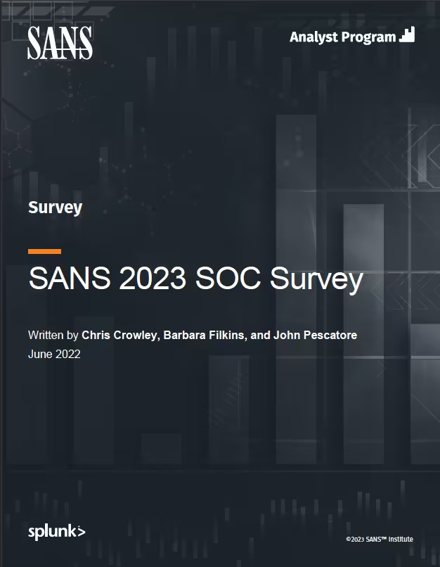 SANS 2023 SOC Survey WisdomInterface