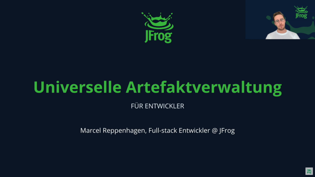 Webinar – Einführung in Artifactory auf der JFrog Platform