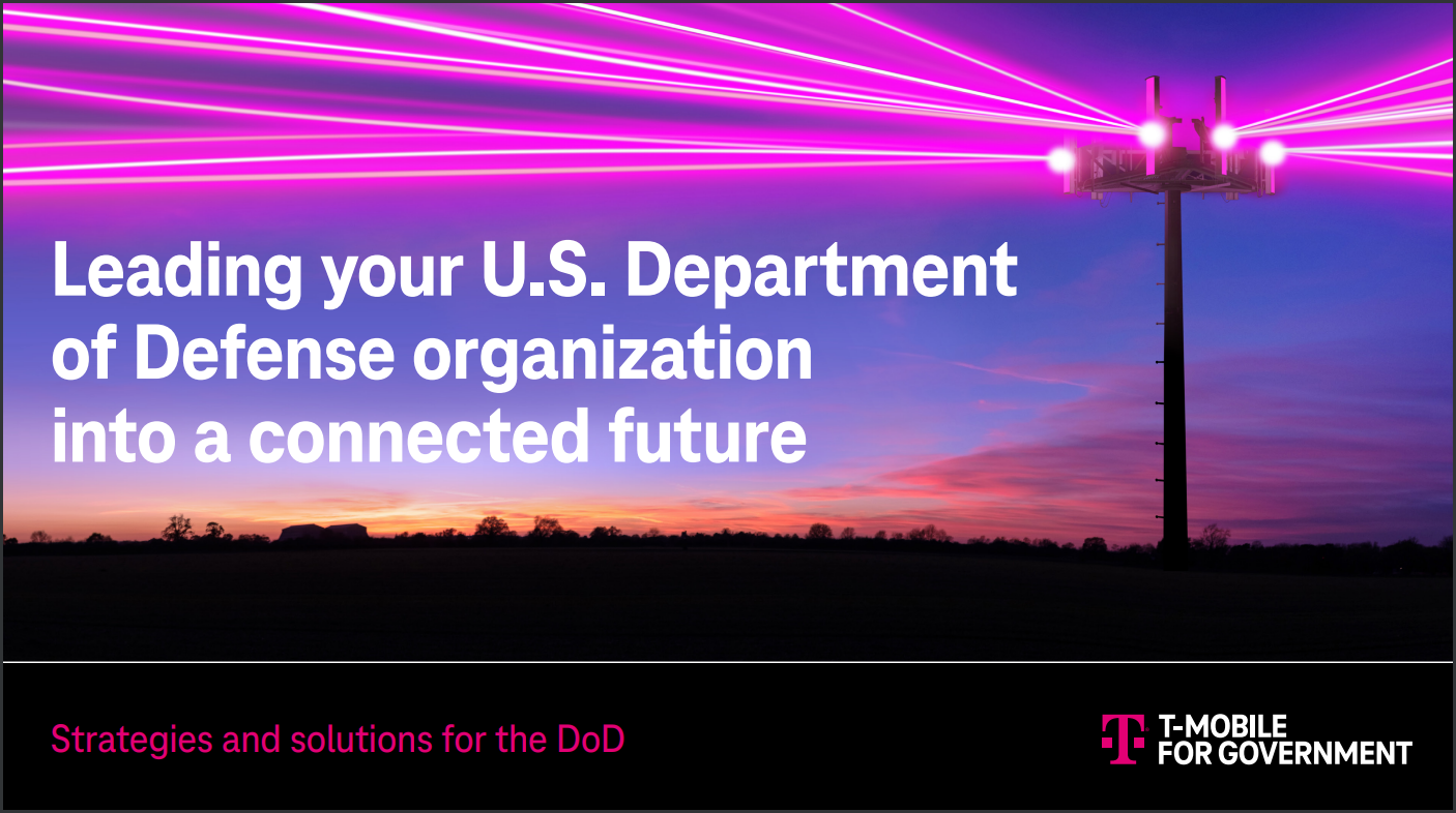 Leading your U.S. Department of Defense organization into a connected future