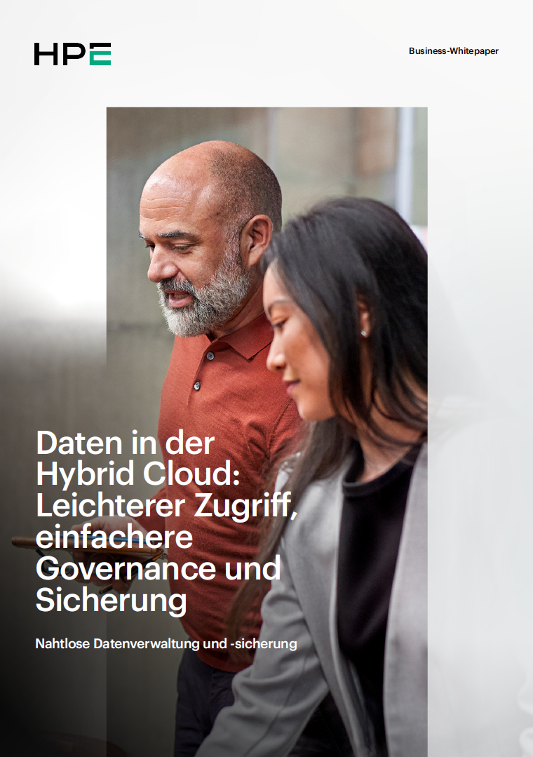 Daten in der Hybrid Cloud: Leichterer Zugriff, einfachere Governance und Sicherung