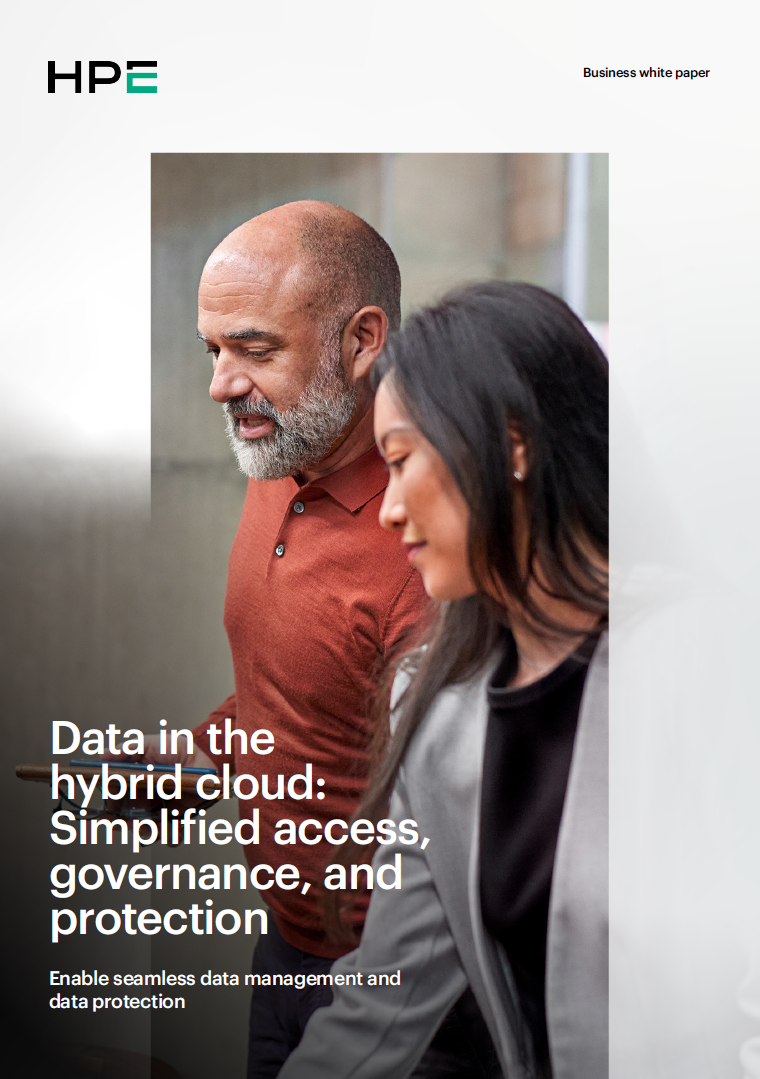 Data in the hybrid cloud: Simplified access, governance, and protection