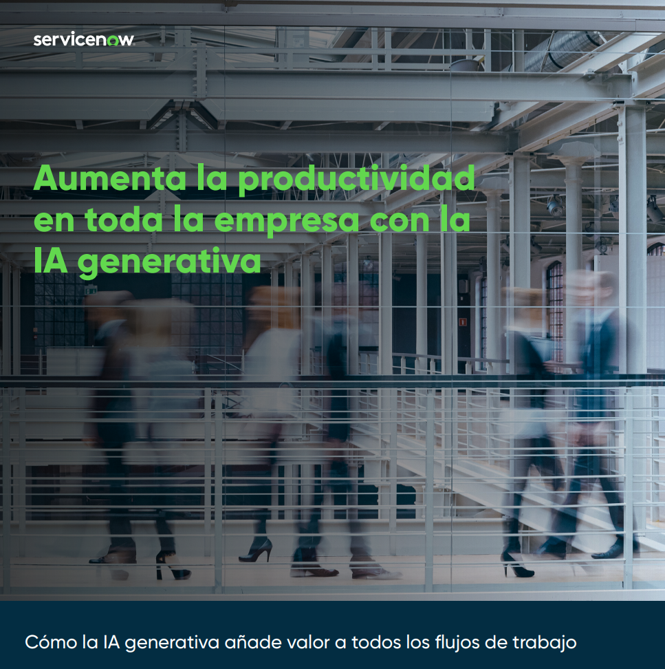Aumenta la productividad en toda la empresa con la IA generativa