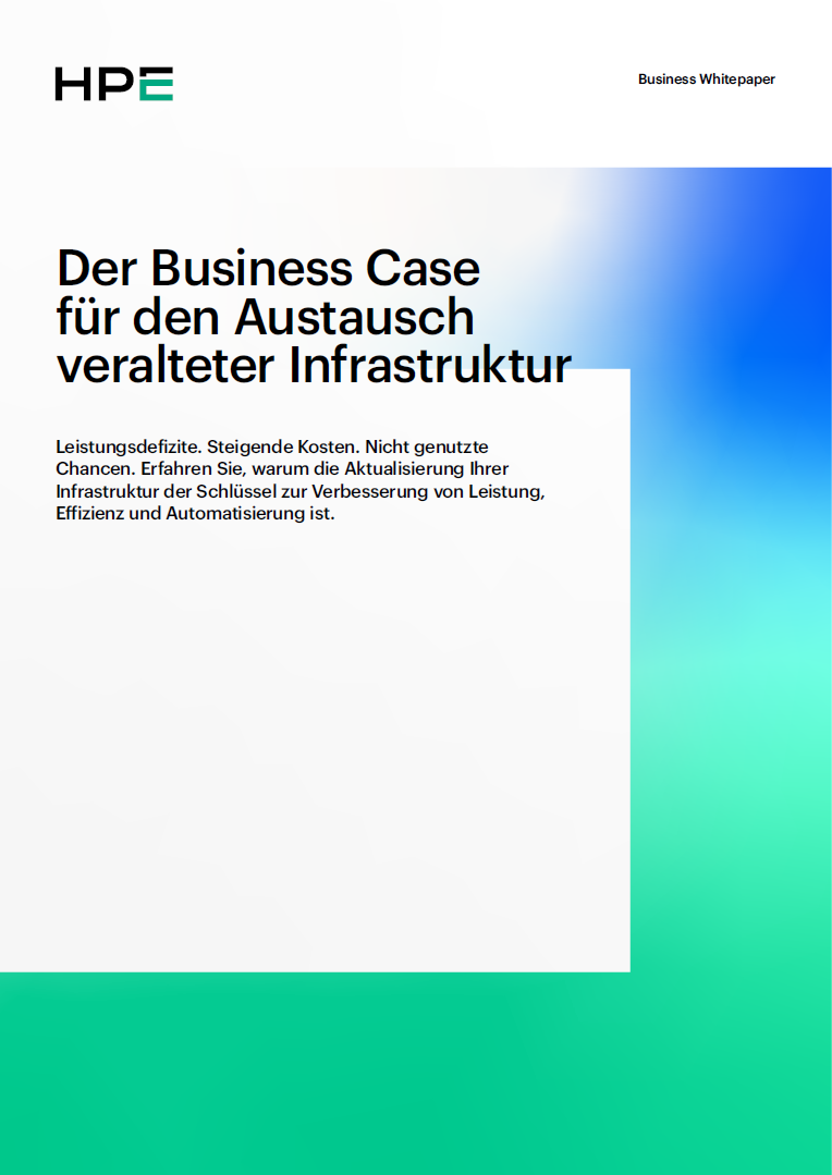 Der Business Case für den Austausch alternder Infrastruktur
