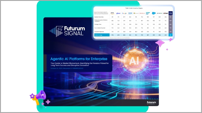 Agentforce Leads in the Futurum Agentic AI Report.